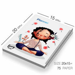 دفتر برنامه ریزی مستر راد طرح یوگا مدل پلنر روزانه کد 1848