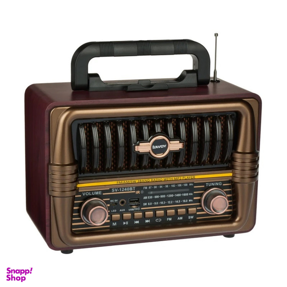 رادیو ساووی مدل SV-1240BT