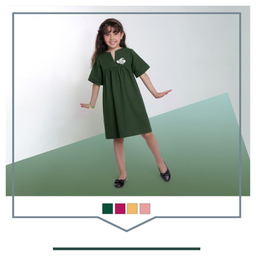 پیراهن دخترانه نیروان مدل 101307 -1