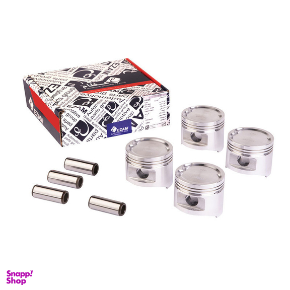 پیستون و گژن پین موتور عظام کد 025 مناسب برای پراید بسته 8 عددی