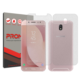 محافظ صفحه نمایش مات پرومیت مدل Resistant مناسب گوشی موبایل سامسونگ Galaxy J7 Pro به همراه محافظ پشت گوشی