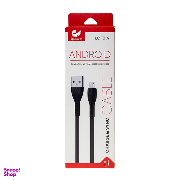 کابل microUSB لونارک مدل LC10a طول 1.1 متر