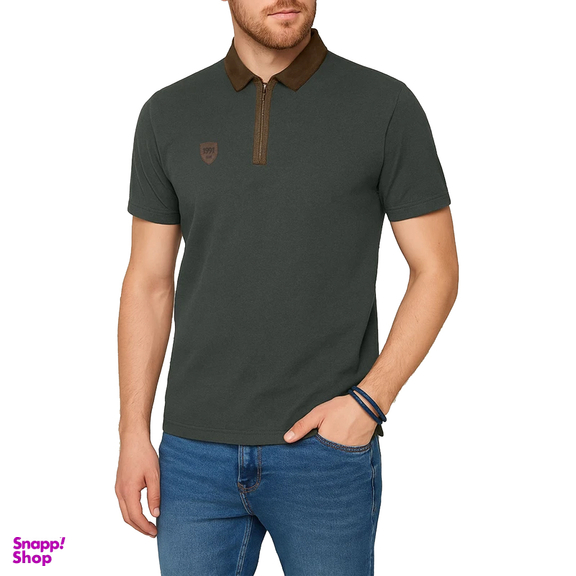 پولوشرت آستین کوتاه مردانه 1991 اس دبلیو مدل POL1912 Gr
