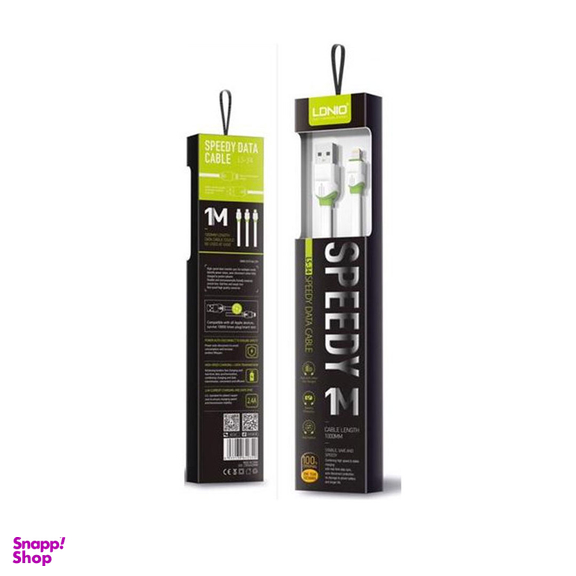 کابل تبدیل USB به TYPE-C الدینیو مدل LS34 طول 1 متر