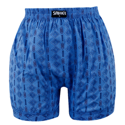 شورت مردانه ساحل مدل پادار چاپی کد 266 بسته 6 عددی