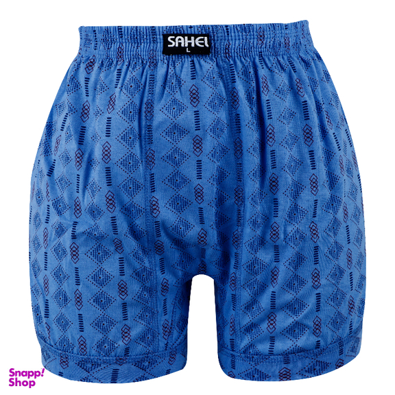 شورت مردانه ساحل مدل پادار چاپی کد 266 بسته 6 عددی