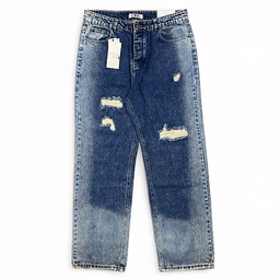 شلوار بگ مردانه طرح ZARA کد 3382 رنگ آبی