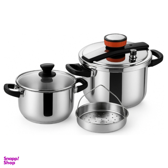 زودپز دوقلو یونیک کد RAGA _5_7 گنجایش 5 و 7 لیتر