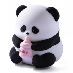 چراغ خواب سیلیکونی طرح پاندای گل سر دار