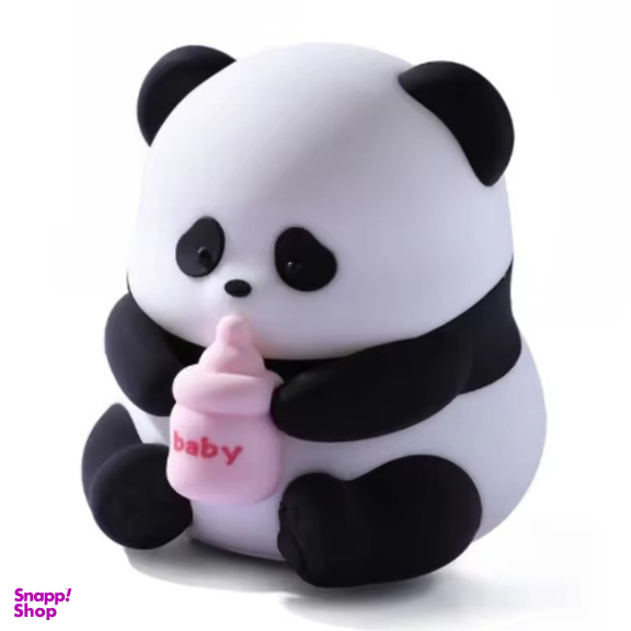 چراغ خواب سیلیکونی طرح پاندای گل سر دار