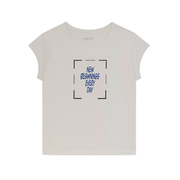 تیشرت آستین کوتاه دخترانه پیپرتس مدل 6523