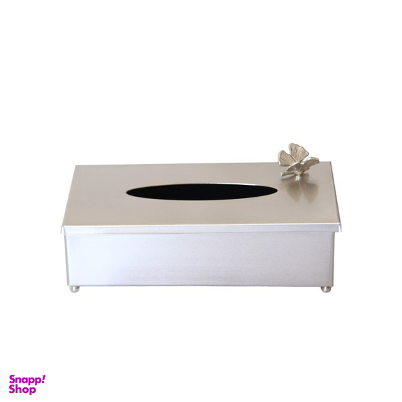 ست سطل و جای دستمال کاغذی سالینو مدل مد پروانه کد N-420413