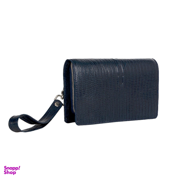 کیف پول چرم کروکو مدل سانوی