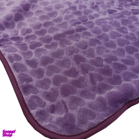 پتو نرمینه بافت مدل قلبی سایز 160×220 سانتی متر