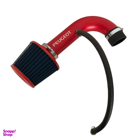 کیت مکش هوای موتور نورا مدل XU7 کد 1351 مناسب پژو پارس سال رنگ قرمز