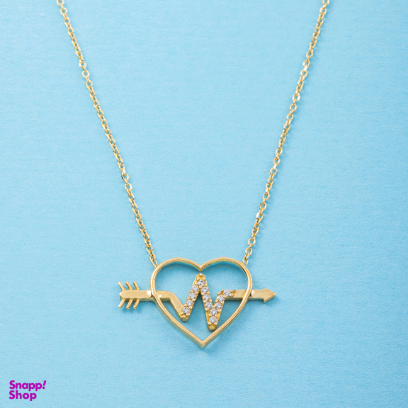 گردنبند طلا 18 عیار زنانه جواهری سون کد 2482