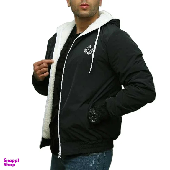 کاپشن مردانه مدل GD-s-17454042 رنگ مشکی