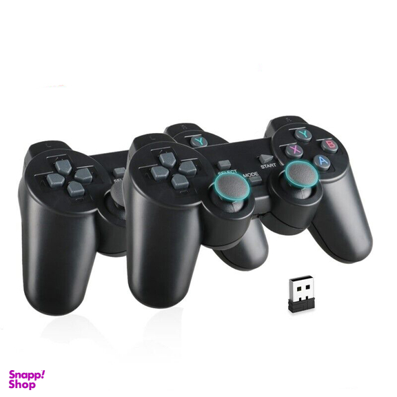 دسته بازی کنسول بی سیم مچر مدل MR W64 بسته 2 عددی