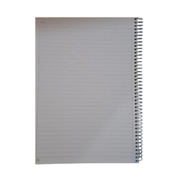 دفتر 100 برگ A4 سیمی مدل جلد طلقی مکث نوت کد 7_9173