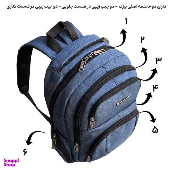 کوله پشتی فوروارد کد FCLT6509 LIMITED SUPERVISION