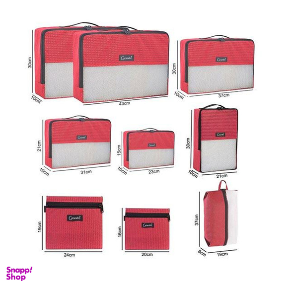 کاور تقسیم بار گرانیت مسافرتی مجموعه 9 عددی