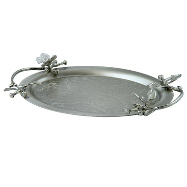 سینی فلزی آبکاری فورتیک سالینو کد N-6088