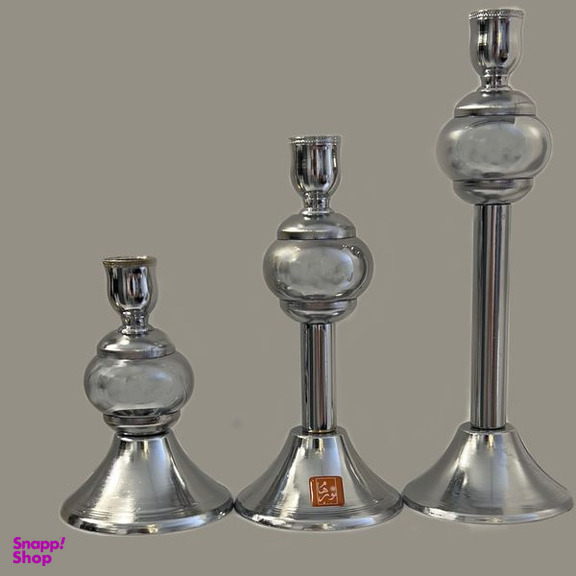 شمعدان نورهام مدل 123-60-5-10 مجموعه 3 عددی