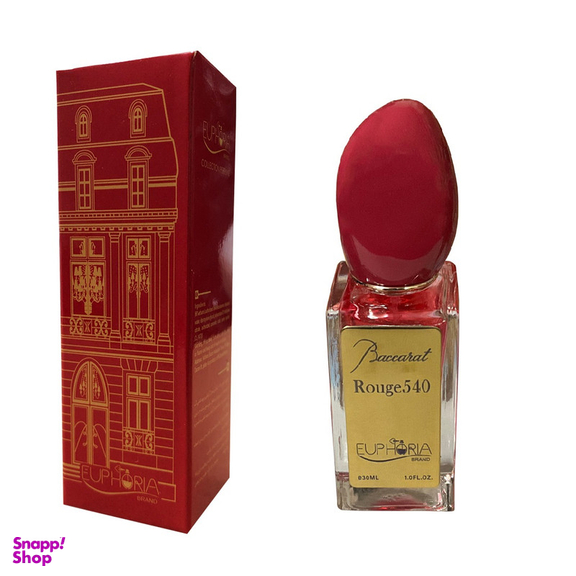 ادوپرفیوم مردانه ایفوریا مدل باکارات رژ حجم 30 میلی لیتر