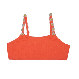 ست 2 تکه مایو دخترانه پیریمارک مدل 6443 رنگ نارنجی