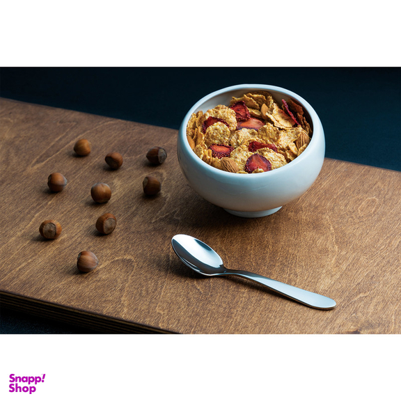 قاشق چایخوری ناب استیل مدل ورونا بسته 6 عددی