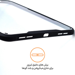 کاور تبلت سامورایی مدل Black-Bumper مناسب برای اپل iPad Mini 6 2021 / iPad Mini 2024
