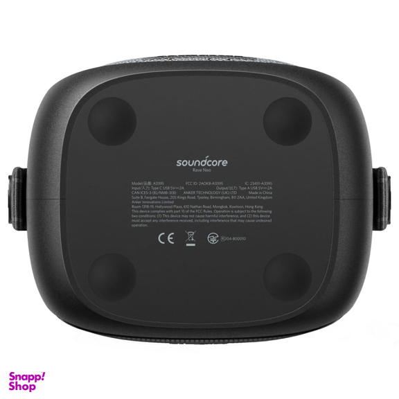 اسپیکر قابل حمل انکر مدل Soundcore A3395 Rave Neo
