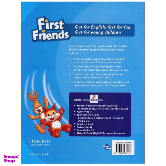 کتاب First Friends 2 اثر Susan lannuzzi انتشارات زبان مهر