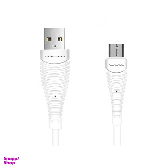 کابل تبدیل USB به MicroUSB دبلیو یو دبلیو مدل X75 طول 90 سانتی متر