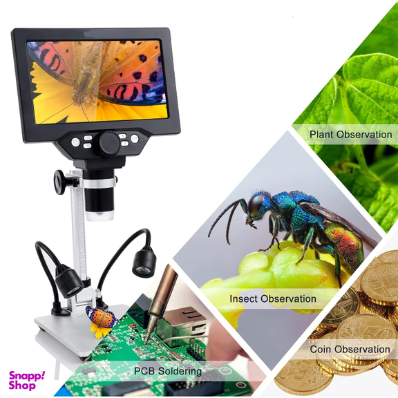 میکروسکوپ دیجیتال مدل 1200X USB 12MP