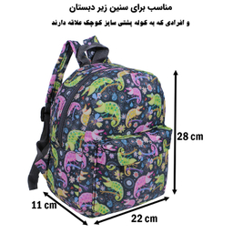 کوله پشتی بچگانه توریث مدل AA-9545