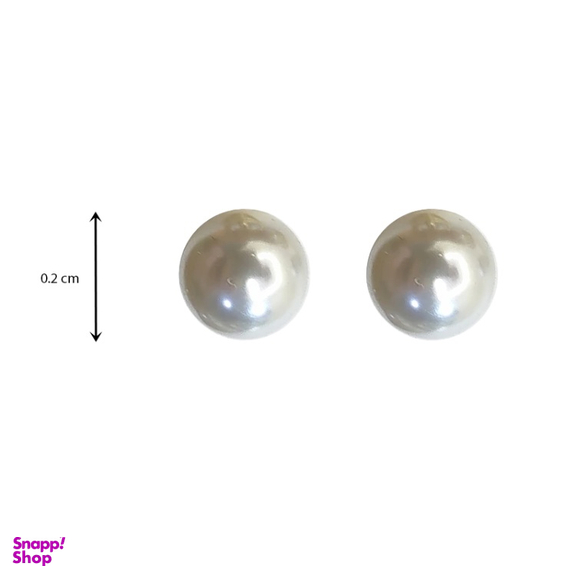 گوشواره زنانه مدل مروارید میخی کد Gosh-035