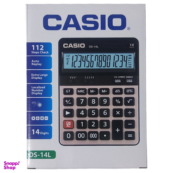 ماشین حساب کاسیو مدل DS-14L