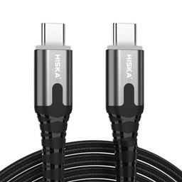 شارژر دیواری 35 وات هیسکا مدل H-119GAN به همراه کابل تبدیل USB-C