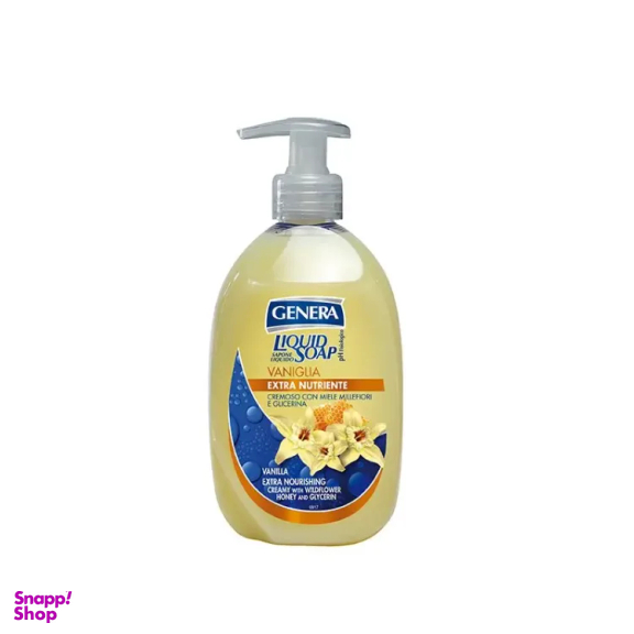 مایع دستشویی جنرا مدل Nutriente رایحه وانیل حجم 500 میلی لیتر