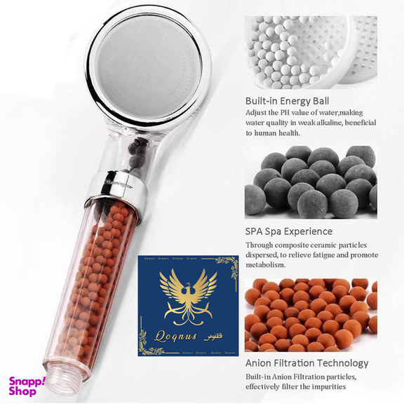 سردوش حمام ققنوس مدل Crystal