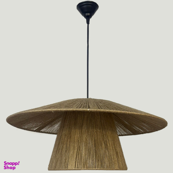 لوستر بافتنی نورهام مدل مکرومه کنفی