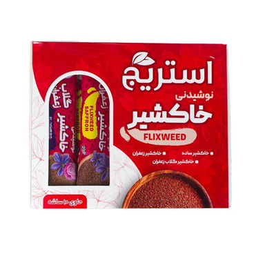 نوشیدنی خاکشیر استریج وزن 250 گرم بسته 10 عددی