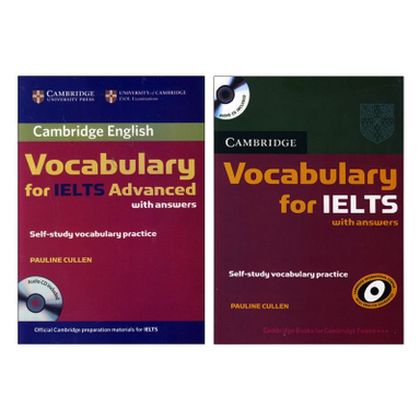 کتاب Cambridge Vocabulary for IELTS اثر pauline cullen انتشارات کمبریدج مجموعه 2 جلدی