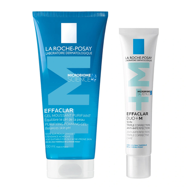 پک کرم ضد جوش و لک به همراه ژل شستشو لاروش پوزای مدل Effaclar مجموعه 2 عددی