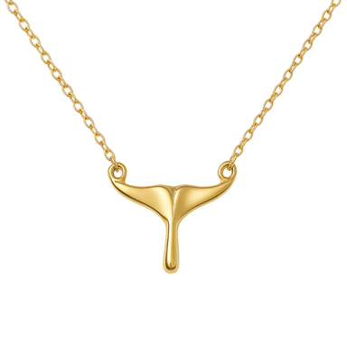 گردنبند طلا 18 عیار زنانه نوا گلد مدل دم وال کد 2000