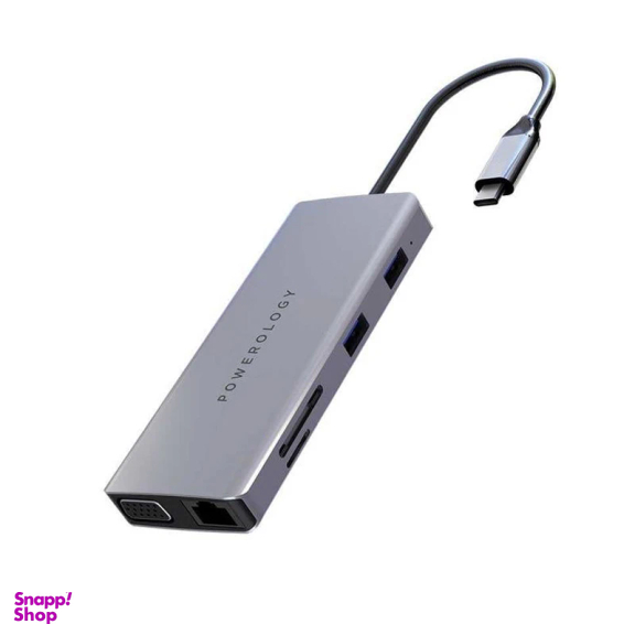 هاب 11 پورت USB-C پاورولوژی مدل P11CHBGY