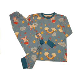 ست بلوز و شلوار دخترانه کد 21