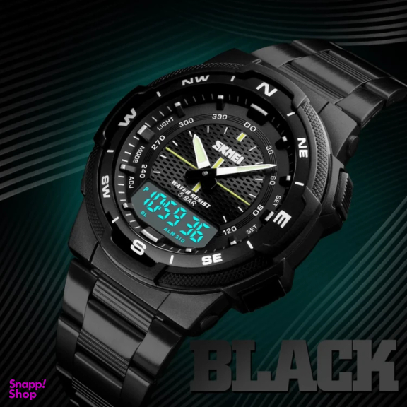 ساعت مچی عقربه ای مردانه اسکمی مدل 1370BKWT