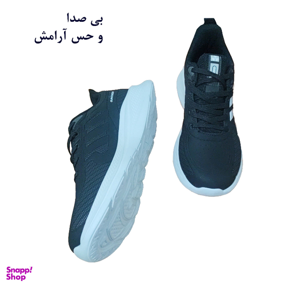 کفش راحتی مردانه مدل لایت رانینگ کد 204 رنگ مشکی